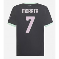 AC Milan Alvaro Morata #7 Tredjetrøje 2024-25 Kortærmet